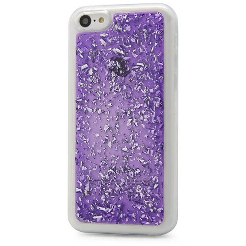  Torbica silikonska Leaves iPhone 5C ljubičasta Cene
