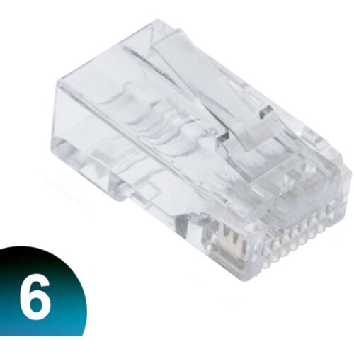  RJ45 konektor UTP cat6 100kom. Cene