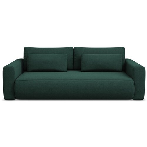 Makamii Zelena sklopiva/s prostorom za odlaganje sofa 238 cm Kapua – Cijene