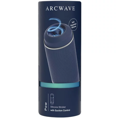 ARCWAVE Pow - ručni masturbator za usisavanje (plavi)