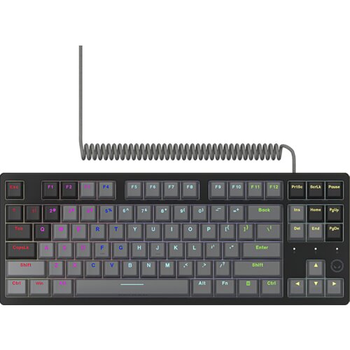 Lorgar azar 514TKL, Wired RGB mechanical gaming keyboard, black, EN layout Slike