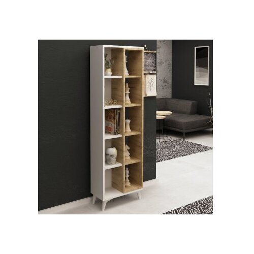 Hanah home Enzamu biblioteka, krem ​​bijela Cene