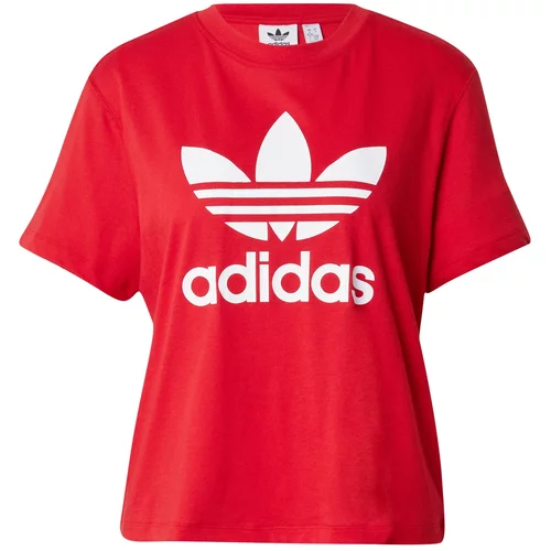 Adidas Majica svijetlocrvena / bijela