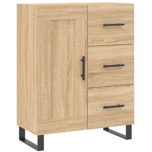  Komoda boja hrasta sonome 69,5x34x90 cm od konstruiranog drva Slike