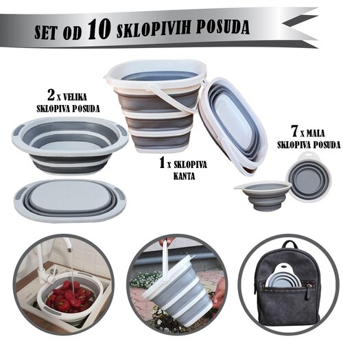  Set od 10 ih posuda Cene