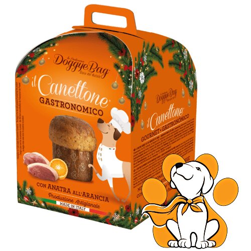 Doggye Bag Canettone Gastronomico Anatra All'Arancia 125g, Pačetina i Pomorandža Cene