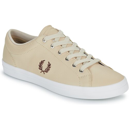 Fred Perry Nizke superge BASELINE LEATHER Bež Slike