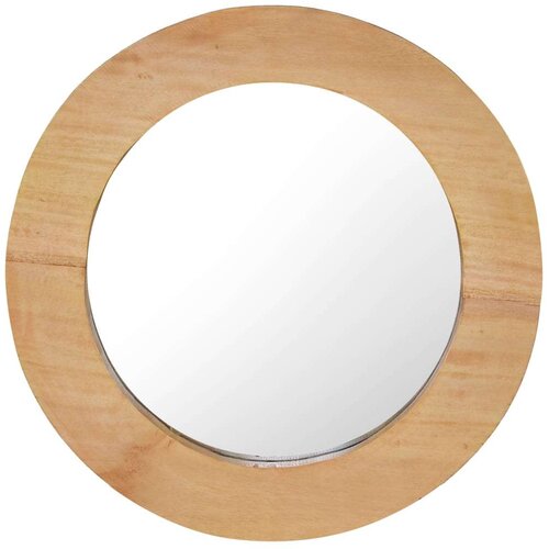  Stensko ogledalo 40 cm iz tikovine okroglo, (20743455) Cene