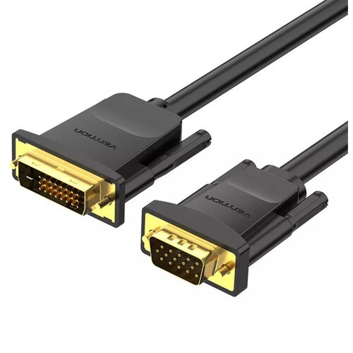 Vention DVI(24+5) to vga cable 1M black Cene
