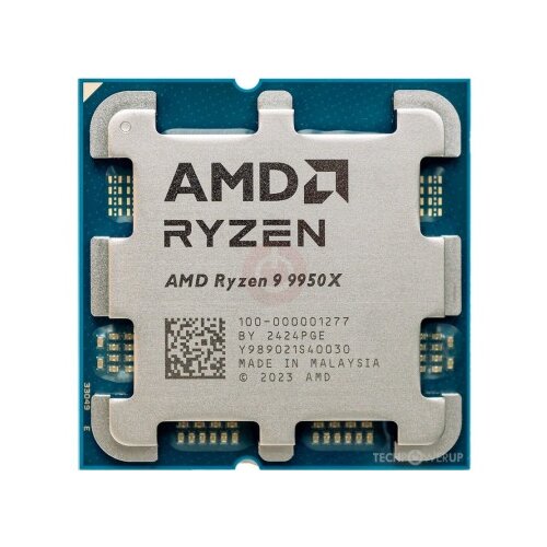 AMD ryzen 9 9950x 16 cores (5.7ghz) tray Cpu am5 100-100001277 ( 24607 ) Cene