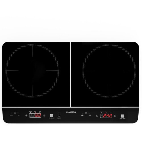 Klarstein VariCook Neo 3500W SenseControl indukcijska dvojna kuhalna plošča iz steklokeramike Cene