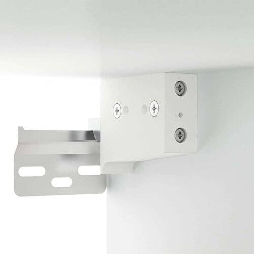 VidaXL zidni noćni ormarići 2 kom bijeli 35 x 35 x 20 cm Slike