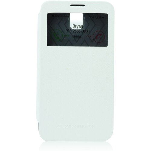 Preklopni ovitek / etui / zaščita Mercury WOW Bumper View Case za Samsung Galaxy S4 mini  - beli Cene