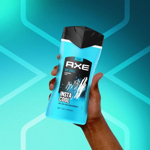 Axe Ice Chill osvježavajući gel za tu&amp;scaron;iranje 3 u 1 250 ml Slike