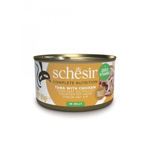 Schesir Complete&Balanced konzerva za mačke - Tuna i piletina u želeu 85g Cene