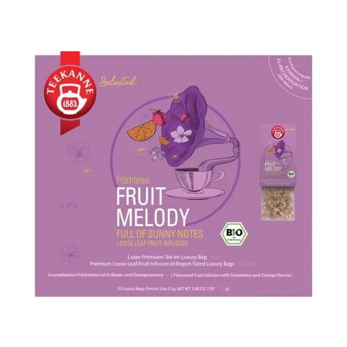 Teekanne Bio Luxury Bag Fruit Melody Cene