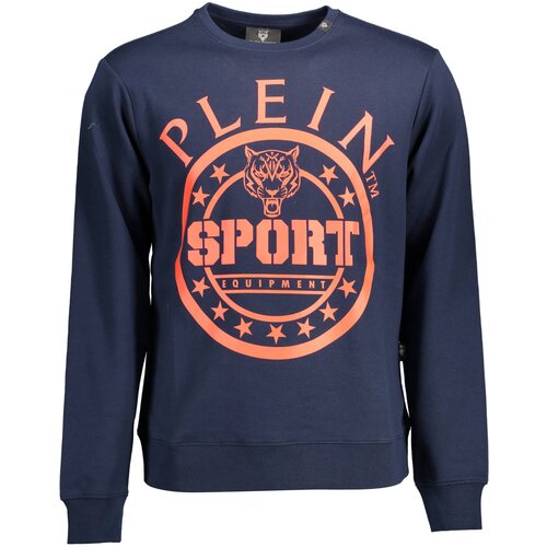 Plein Sport SWEATSHIRT WITHOUT ZIP MEN BLUE Cene