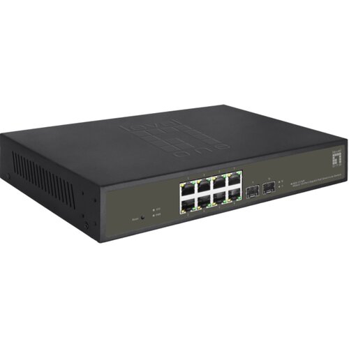 Level One GES-2110P 10-Port Gigabit PoE Switch Slike