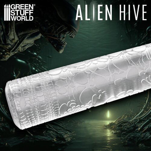 Green Stuff World Rolling Pin Alien Hive | Teksturni valjak Cene