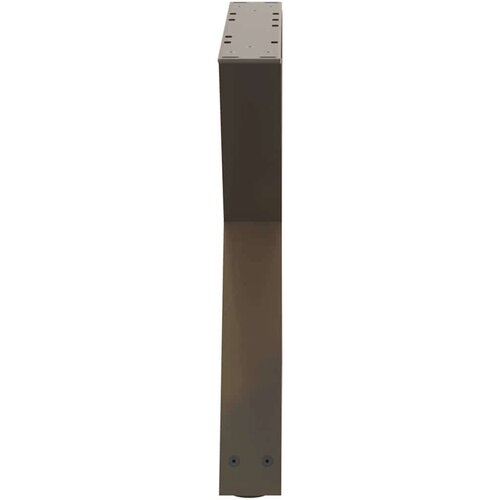  Noge za stolić za kavu 2 kom Prirodni čelik 60x(42-43 3) cm Slike