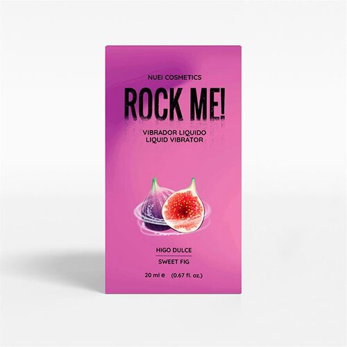 Nuei Tekoči vibrator Rock Me Sweet Fig 20ml (R900377) Slike