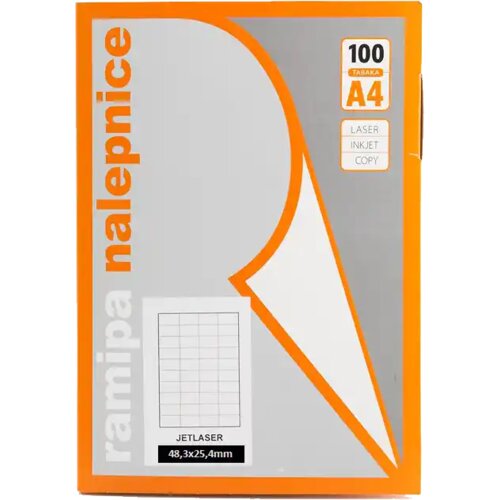 Nalepnice Ricovane 48.3x25.4 1/100 Cene