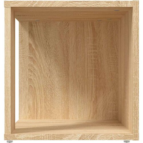 VidaXL bočni stolić boja hrasta sonome 33 x 33 x 34,5 cm od iverice Slike