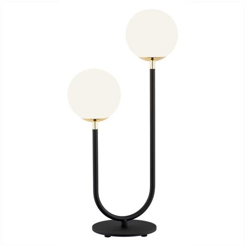  Argon 7072 - Stolna lampa FERRONE 2xE14/7W/230V crna/bela/zlatna Cene