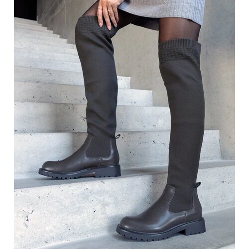 D/CEO Black insulated boots Castro Cene