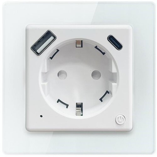  Immax NEO 07552L - Pametna utičnica tip F 16A/230V + 1x USB-A + 1x USB-C PD 20W Cene