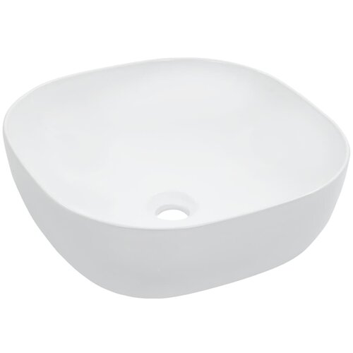 VidaXL umivaonik 42,5 x 42,5 x 14,5 cm keramički bijeli Slike