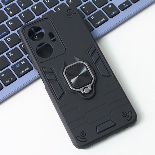 Teracell maska za telefon Cube Ring Realme C55 crna Slike
