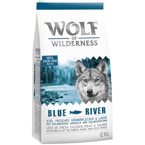 Wolf of Wilderness Adult &amp;quot;Blue River&amp;quot; - losos - 12 kg Slike