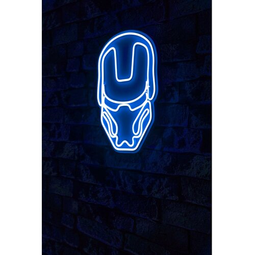 Wallity Dekorativna plastična LED rasveta Iron Man Blue Cene