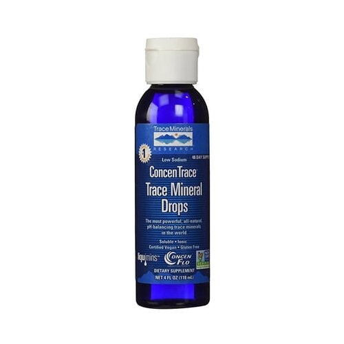 Trace Minerals Research concenTrace® mineralne kapljice v sledovih - 118 ml Cene