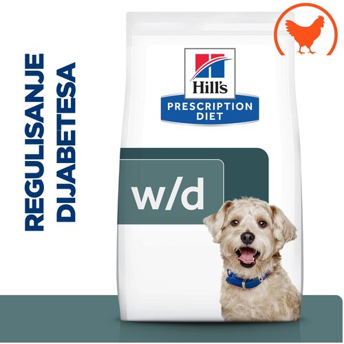 Hills Prescription Diet w/d Multi-Benefit Hrana za Pse sa Piletinom 1,5 kg Cene