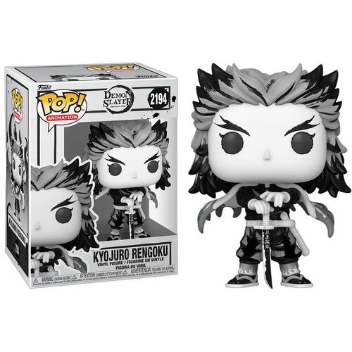 Funko Figura POP! Animation: Demon Slayer - Rengoku (Sumi-Ink) Slike