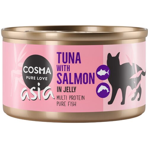 Cosma Asia u želeu 6 x 85 g - Tuna i losos Cijene