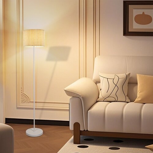  brilagi - podna lampa nordic wave 1xE27/15W/230V lan/bela Slike