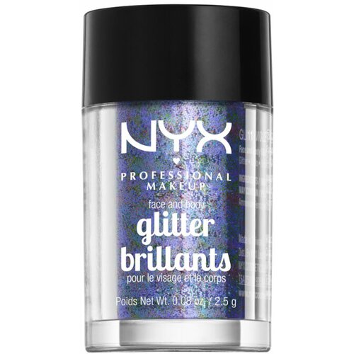 NYX Professional Makeup gliter za lice i telo 11-Violet Slike