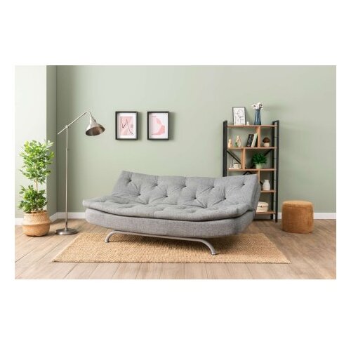 Atelier Del Sofa Rivo sklopiva sofa, 185x63x82cm, siva Cene