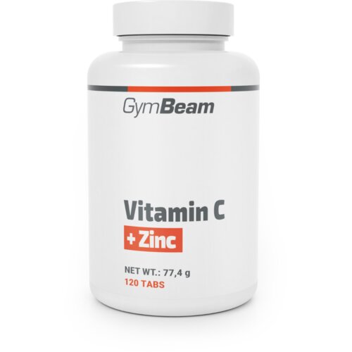 GymBeam vitamin c + cink 120 tablete Slike