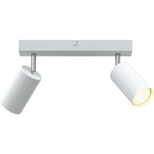 VidaXL Stropni Reflektor 2-Put Podesiv Bijeli GU10 Slike