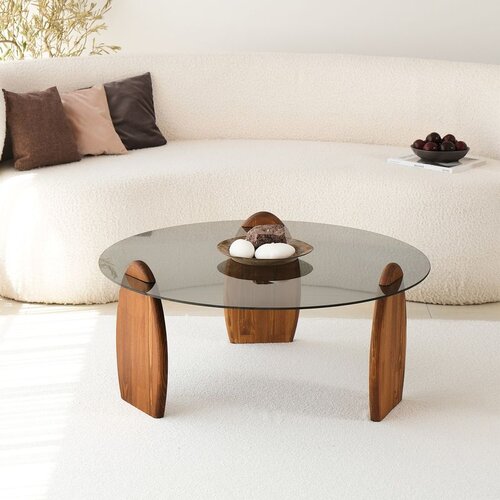 Hanah home surf - chesnut, fume chesnutfume coffee table Cene