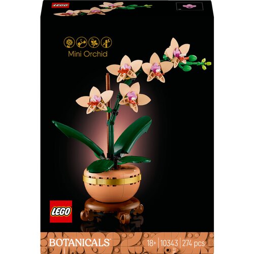 Lego Icons Mini Orhideja 10343 Slike