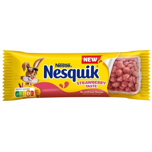 Nesquik bar jagoda 23,5g Slike