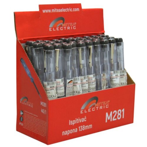 MIT.EL Ispitivac napona glinerica M281 220V 138mm sa metalnom zakacaljkom (cena za 1kom) Slike