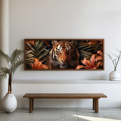 WALLXPERT FAH131-150 Multicolor Decorative Framed MDF Painting Cene
