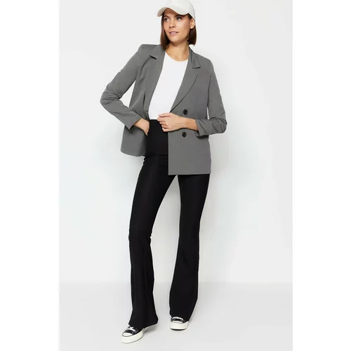 Trendyol Women's blazer Gray