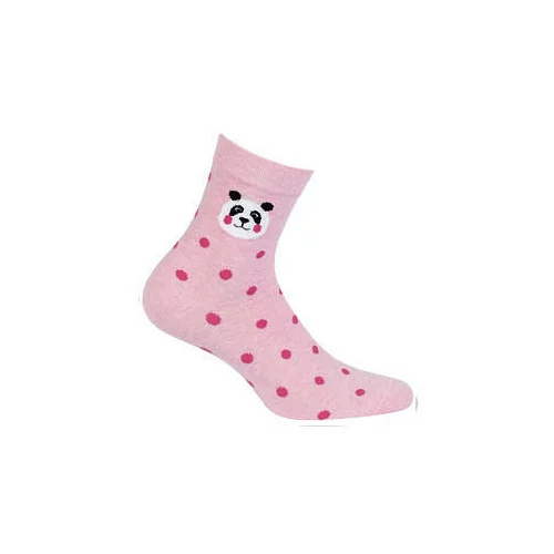 Gatta G44.01N Cottoline girls' socks patterned 33-38 rose 392